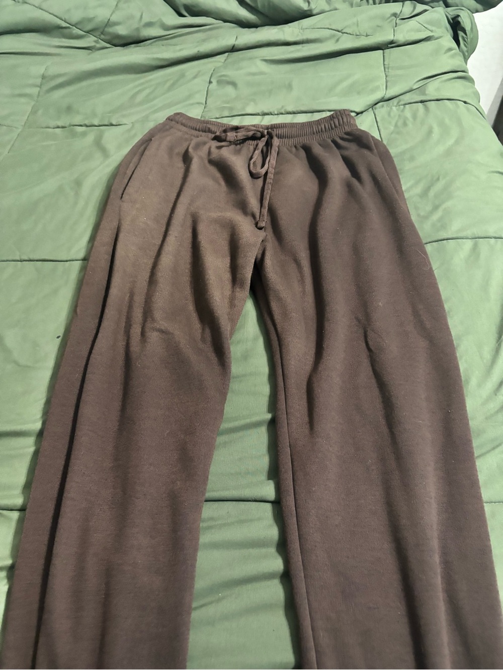 Rue21 Brown Drawstring Track Joggers